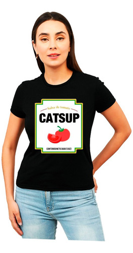 Playera Halloween Disfraz De Catsup Diseño 221 Beloma