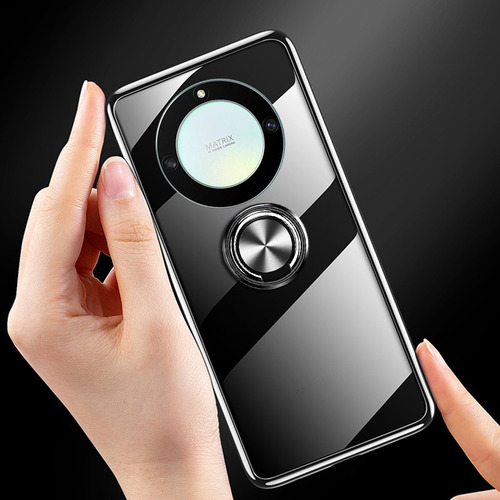 Funda Para Honor X9a Transparente Con Anillo Blando