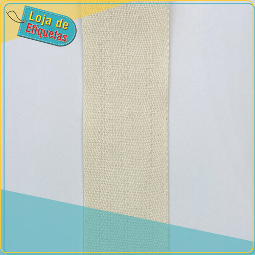 Imagem 4 de 5 de Alça Para Bolsa 100% Algodão 12mm - Rolo Com 50 Metros