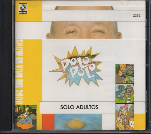 Polo Polo / Show En Vivo Del 2000 Cd 25 Tracks Como Nuevo