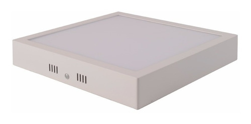 Panel Plafon Led Externo 24w Cuadrado30x30x4cm Cálido