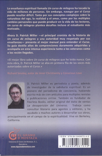 Vive El Milagro, De D. Patrick Miller. Editorial El Grano De Mostaza En Español