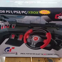 Comprar Control Volante Pedales 5 En 1 Para Play 3 Play2 Pc Xbox