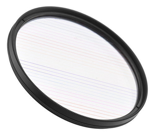 Filtro De Lente Anamórfica Streak De 77 Mm Para Cámaras Réfl