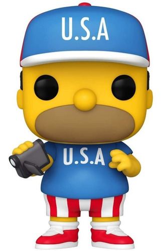 Funko Pop Television: Simpsons U.s.a Homer 905