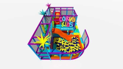 Juegos Infantiles, Paredes De Escalar, Piscinas De Pelotas
