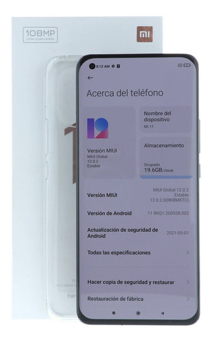 Imagen 2 de 6 de Telefono Xiaomi Mi 11