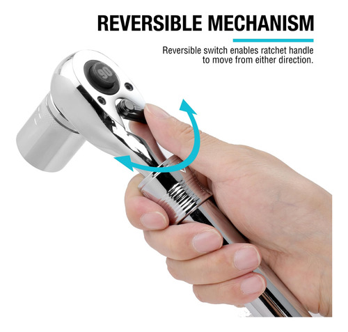 Trinquete Extensible Duratech Drive, Llave De Trinquete De L
