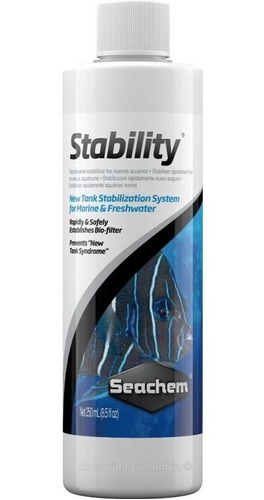 Cultivo De Bacterias Para Acuarios Stability 250ml Seachem