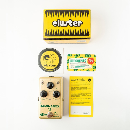 Imagen 2 de 5 de Cluster Jaminabox-18 | Pedal De Overdrive Analógico