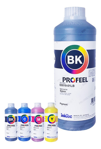 Tinta 1l Nova Pigmentada Inktec E0019 Ep Wf-c5790 Wf-c5710