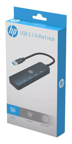 Hub Usb Hp 3.1 De 4 Puertos Dhc-ct100