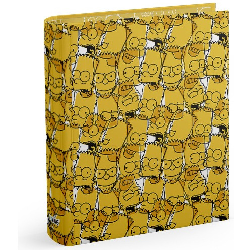 Carpeta A4 Simpsons 2 Aros Original Mooving 