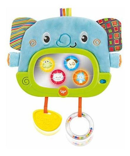 Espejo Musical Tummy Time Con Soporte Y Accesorio Para Cuna,