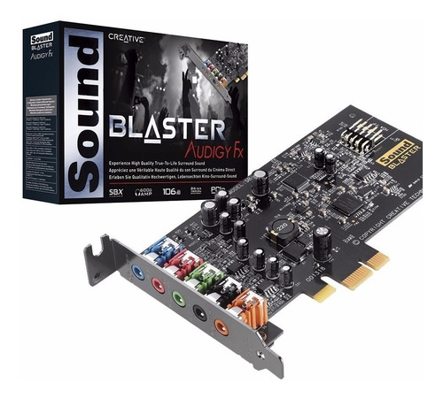 Tarjeta Sonido Creative Pcie Audigy Fx 5.1 Sb1570