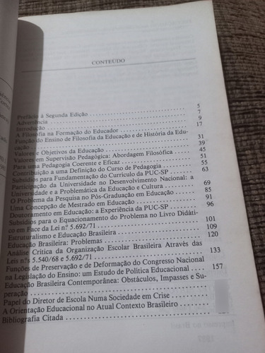 Educação: Do Senso Comum À Consciência Filosófica - 14 A