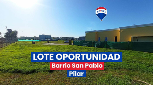 Lote En Venta En Barrio Privado San Pablo Pilar