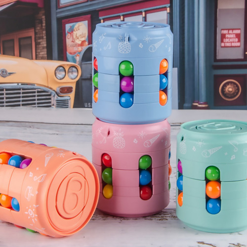 Juguete Educativo Con Forma De Cubo De Frijoles Para Niños C