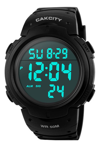 Cakcity Reloj Deportivo Para Hombre Pantalla Led Relojes Mil