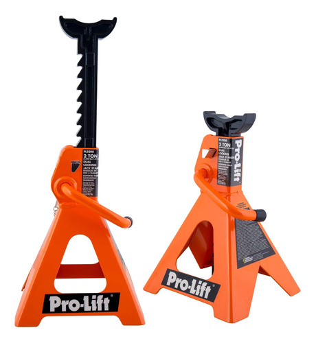 Pro-lift Soporte Gato Doble Pasador Resistente 2 Tonelada