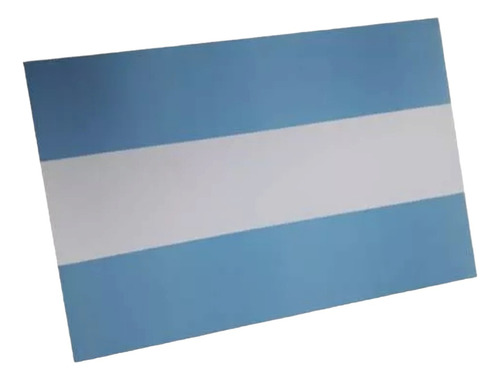Papel Afiche Bandera Argentina Med.100x70cm. - Resma X50 Hjs