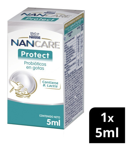 Probiótico Nancare® B.lactis 5ml Sabor Neutro