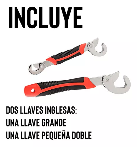 Llave Inglesa Universal Multiusos Herramienta Ajustable