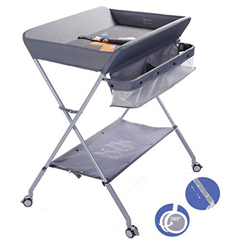 Egree Baby Portable Folding Diaper Changing Station With Whe