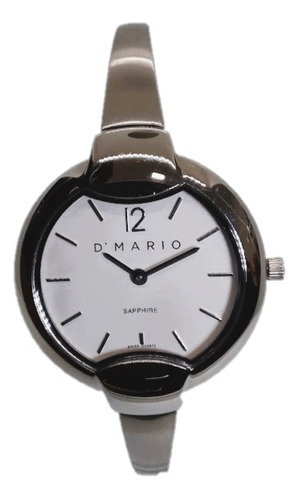 Reloj Dmario Fa1618 Plateado Mujer 100% Original 