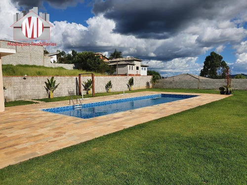 Imagem 10 de 30 de Chácara Deslumbrante Com Escritura, 03 Dormitórios, Piscina, Espaço Gourmet E Vista Maravilhosa À Venda, 1000 M² Por R$ 650.000 - Pinhalzinho/sp - Ch0642