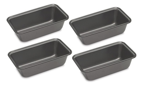 Cuisinart Cmbm-4lp Mini Molde Para Pan Juego 4