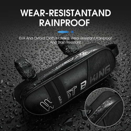 Bolsa Triangular Impermeable 13l Para Cuadro De Bicicleta