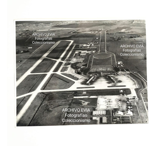 Foto Antigua Original De Epoca Aeropuerto El Dorado