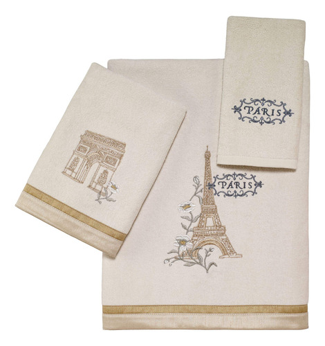 Avanti Linens Linens Paris Botanique Collection - Juego De .