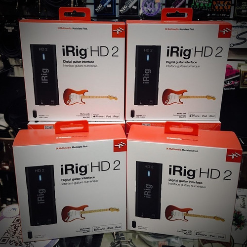 Interface Irig Hd2 iPhone Pc Android Mac Rocker Guitarra Etc