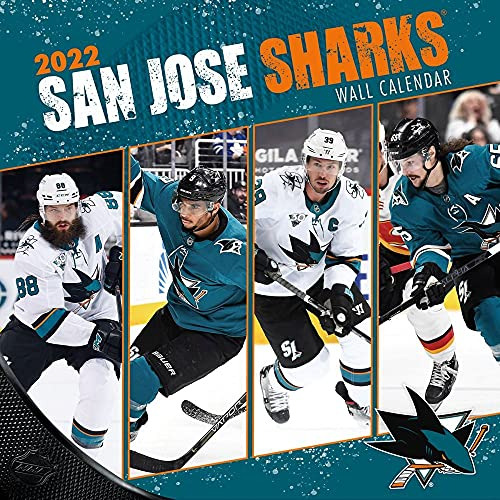 Calendario De Pared Del Equipo De Hockey San Jose Shark...