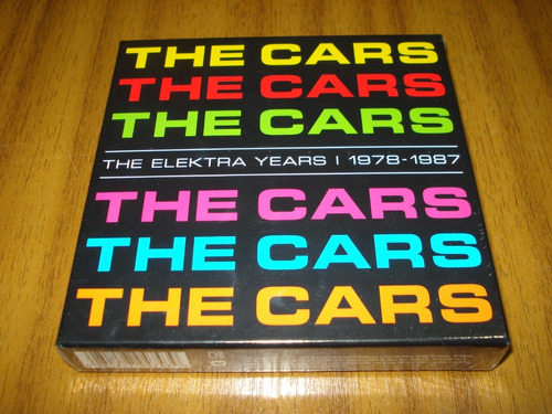 Box The Cars / Elektra Years 1978-1987 (nuevo Sellado) 6 Cd