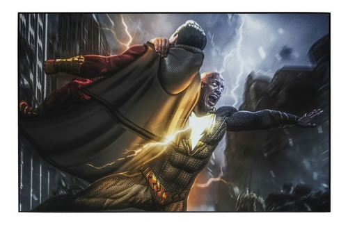 Cuadro De Black Adam Vs Shazam Ch