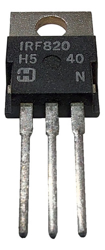 Transistor Irf820 Canal N 500v 2.5amp To-220 X 5 Unidades