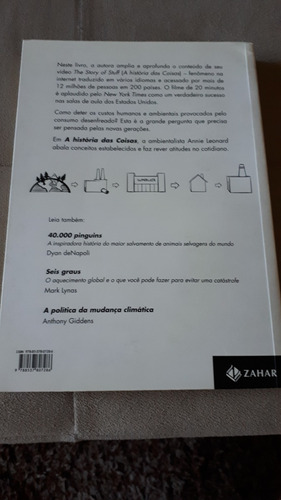 Livro A História Das Coisas