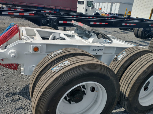 Dolly A Suspensión De Aire 2 Ejes Atro Llantas Nuevas