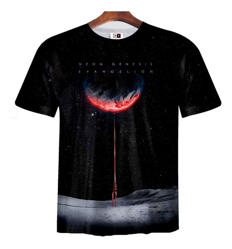 Remera Zt-0503- Evangelion 4 Lanza De Longinus (neon Genesis