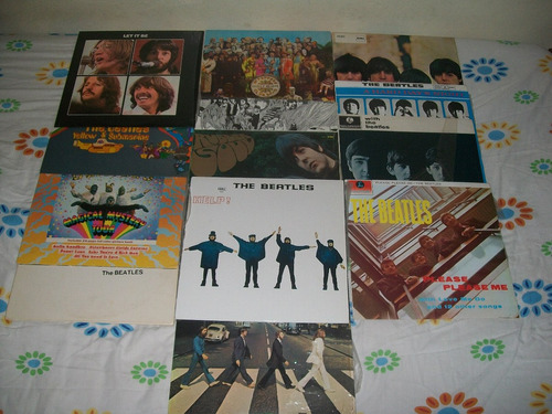 Colección The Beatles Discos Vinil Nacionales