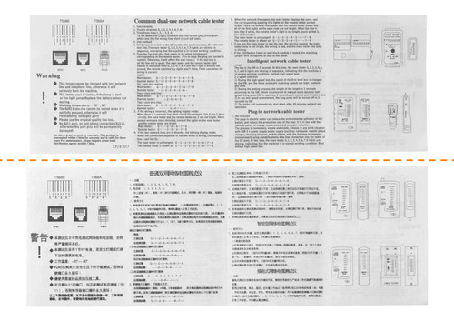 Tester Rj45 Req-bat9v Rj11 Rj12 Rj14 Rj25 8p8c 6c6c 6p4c 6p2