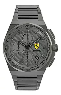 Reloj De Cuarzo Para Hombre Ferrari Con Correa De Acero Inox