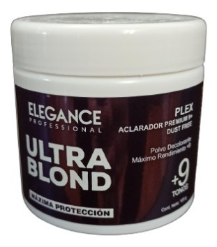 Polvo Decolorante Ultra Blond +9 Tonos Elegance 100g