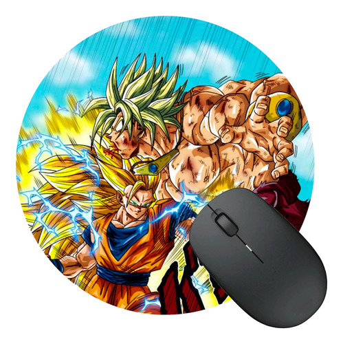 Mousepad Redondo Alfombrilla Nuevo Dragon Ball Z