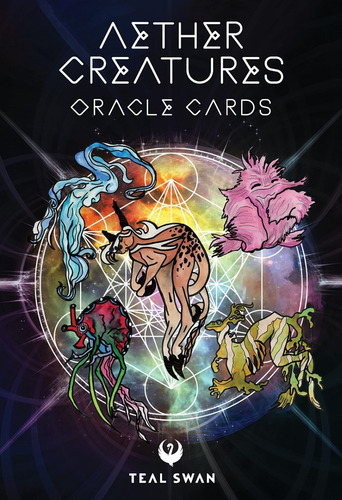 Aether Creatures Oracle Cards, De Teal Swan. Editorial Watkins Publishing, Tapa Blanda En Inglés