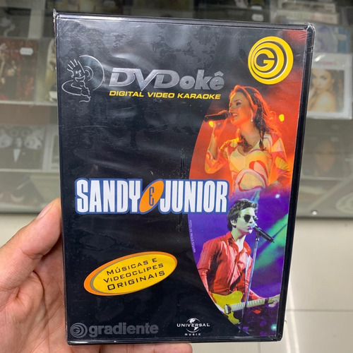 Dvd Sandy & Junior Karaoke Músicas E Videoclips Originais