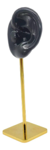 Modelo De Silicona Modelo De Pendientes A La Izquierda Negra